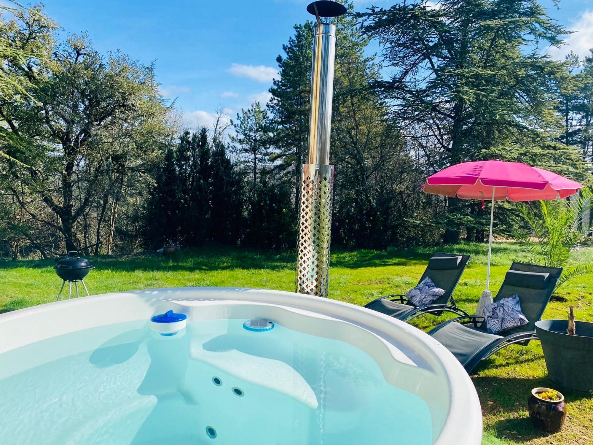 Gite De Charme Bain Nordique & Vieilles Pierre Classe 3 Etoiles Le Prestadou Arcambal Exteriör bild
